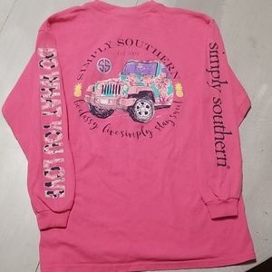 Girls Simply Southern Long Sleeve T-Shirt